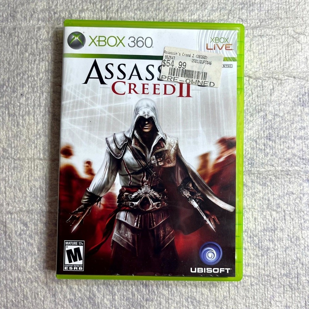 Asassains Creed II for Xbox 360
